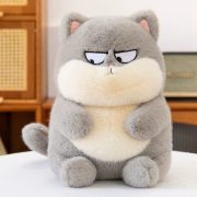 Cool Cat Plush Toy - Creative Funny Stuffed Cat, Perfect Home Sofa Pillow & Children's Doll