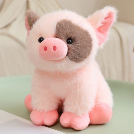 Popular Cute Little Fragrant Pig Plush Toy - Realistic Zoo Pig Doll, Perfect Gift & Souvenir for Kids
