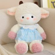 Running Animal Plush Collection - Puppy, Bear & Lamb Stuffed Toys, Perfect Sleep Pillow for Girls & Birthday Gift