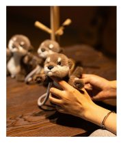 Popular Cute Otter Plush Keychain - Realistic Otter Stuffed Toy, Creative Gift for Kids & Girls - Image 2